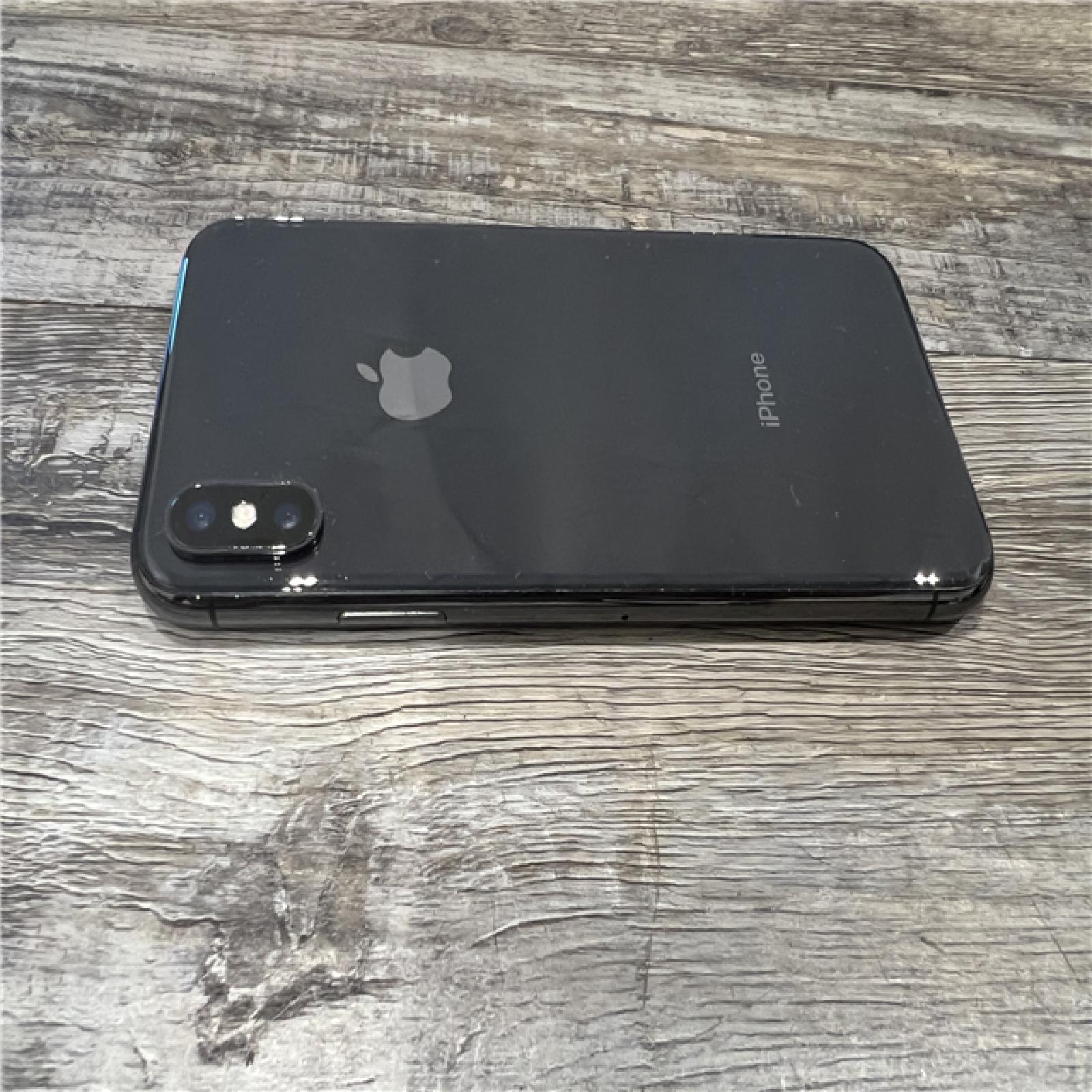 AS-IS Apple iPhone X 256GB Cell Phones NQAM2LL/A