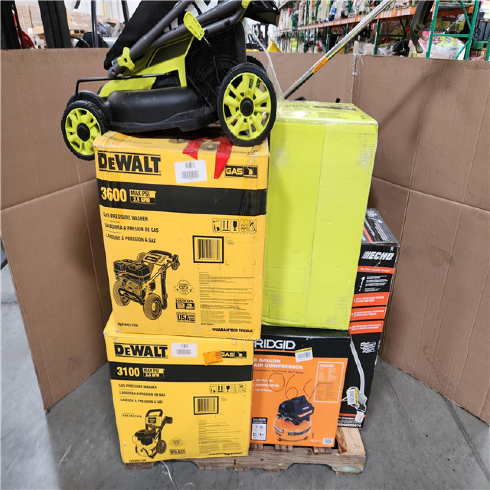 CALIFORNIA AS-IS OUTDOOR POWER EQUIPMENT