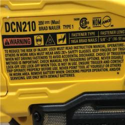 AS-IS DEWALT 20V MAX XR 18 Gauge Cordless Brad Nailer (Tool Only)