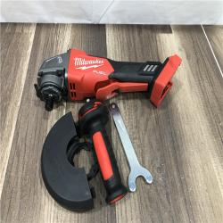 AS-IS Milwaukee FUEL 18V Lithium-Ion Brushless Cordless 4-1/2 in./5 in. Grinder w/Paddle Switch (Tool-Only)