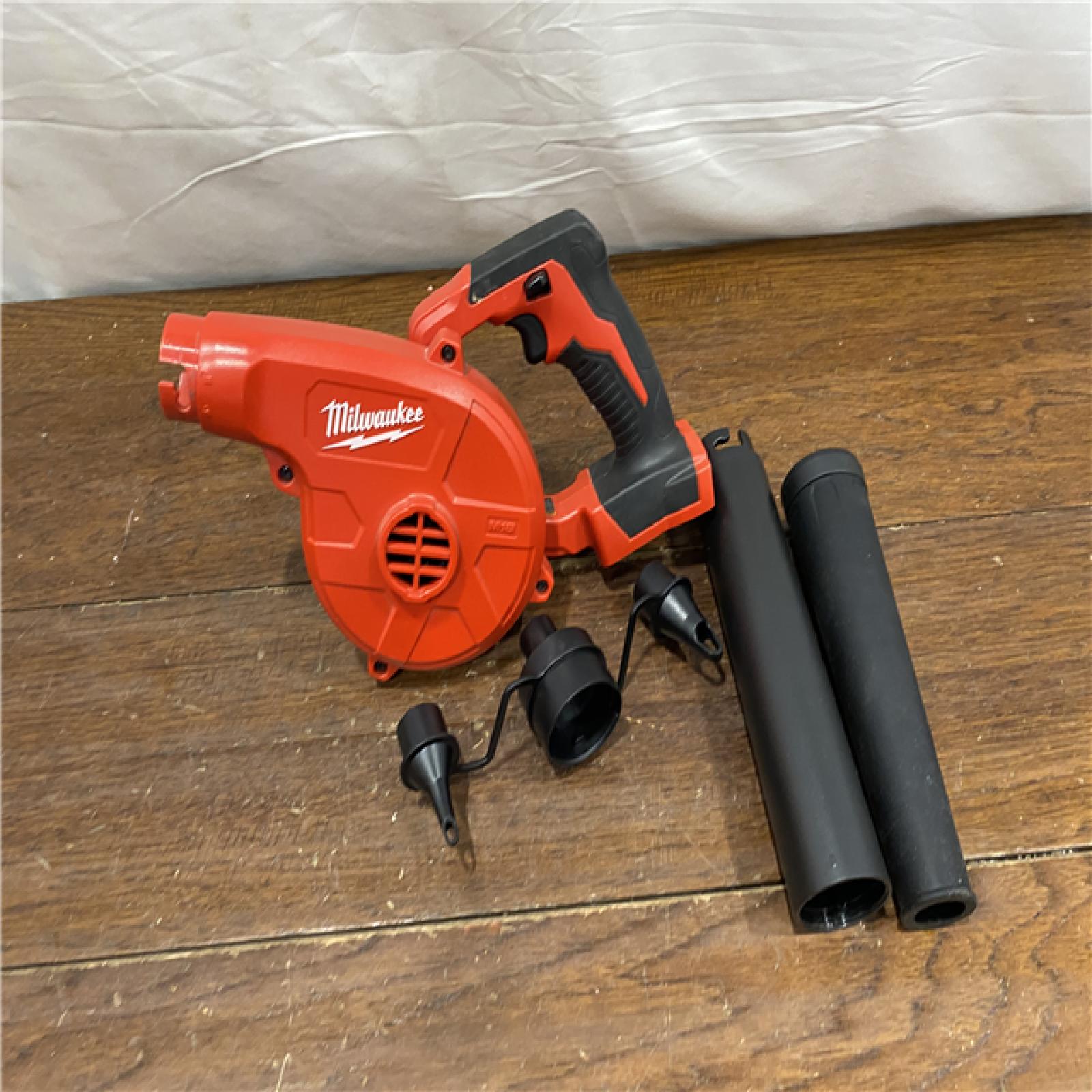 AS-IS Milwaukee M18 18-Volt Lithium-Ion Cordless Compact Blower (Tool-Only)