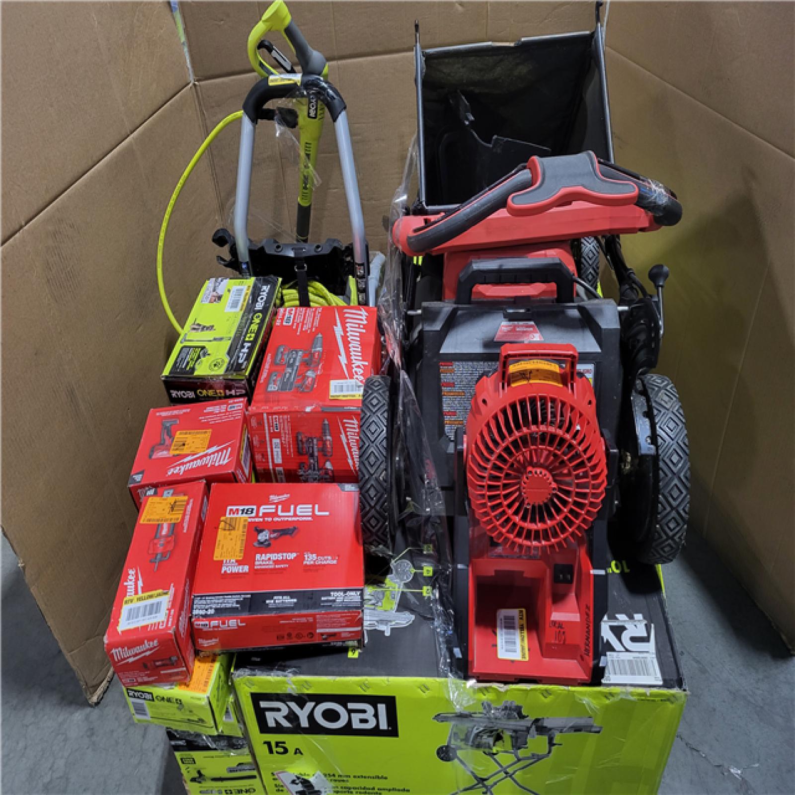CALIFORNIA AS-IS TOOL PALLET