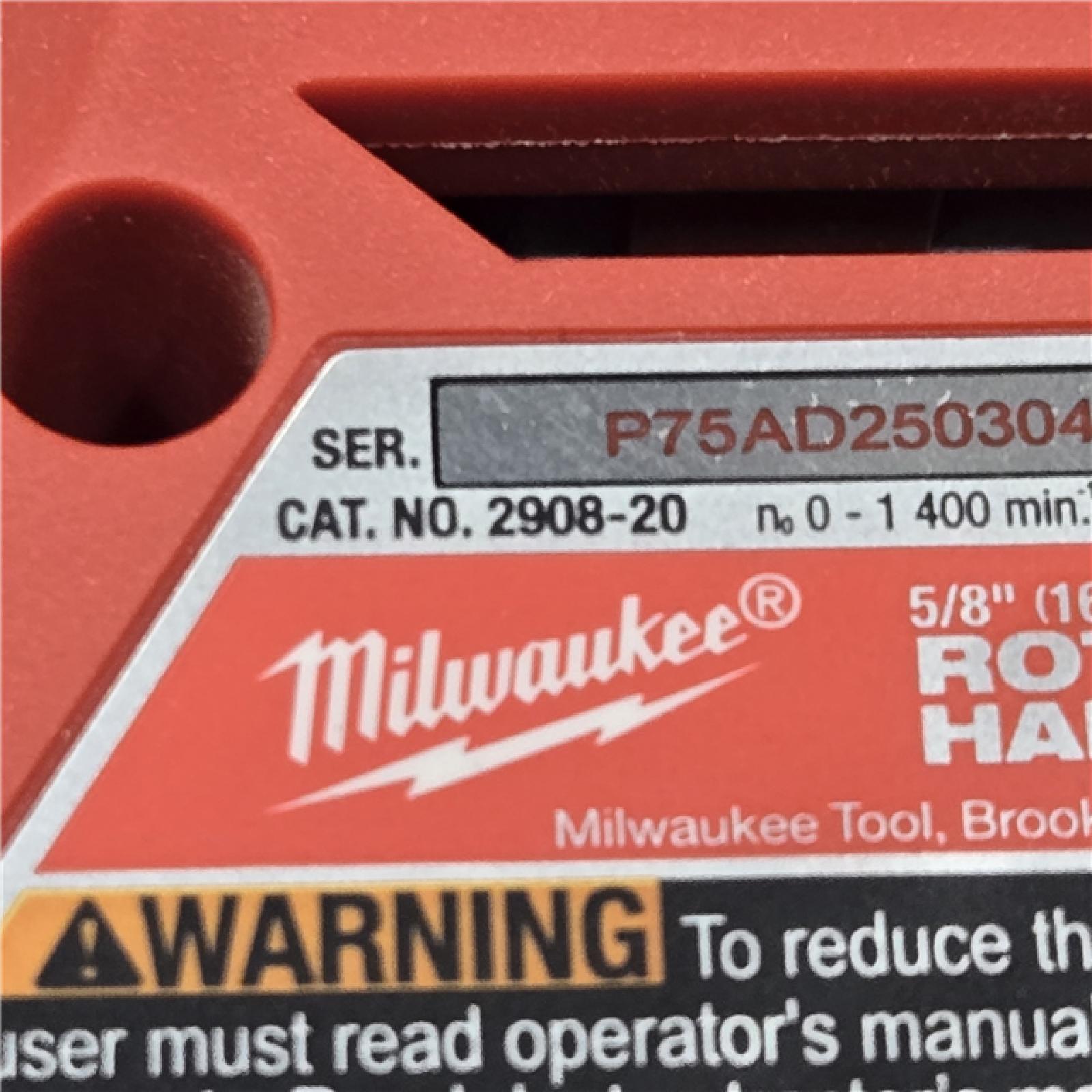 AS-IS Milwaukee M18 FUEL 18V Cordless 5/8 in. SDS-Plus Rotary Hammer (Tool-Only)