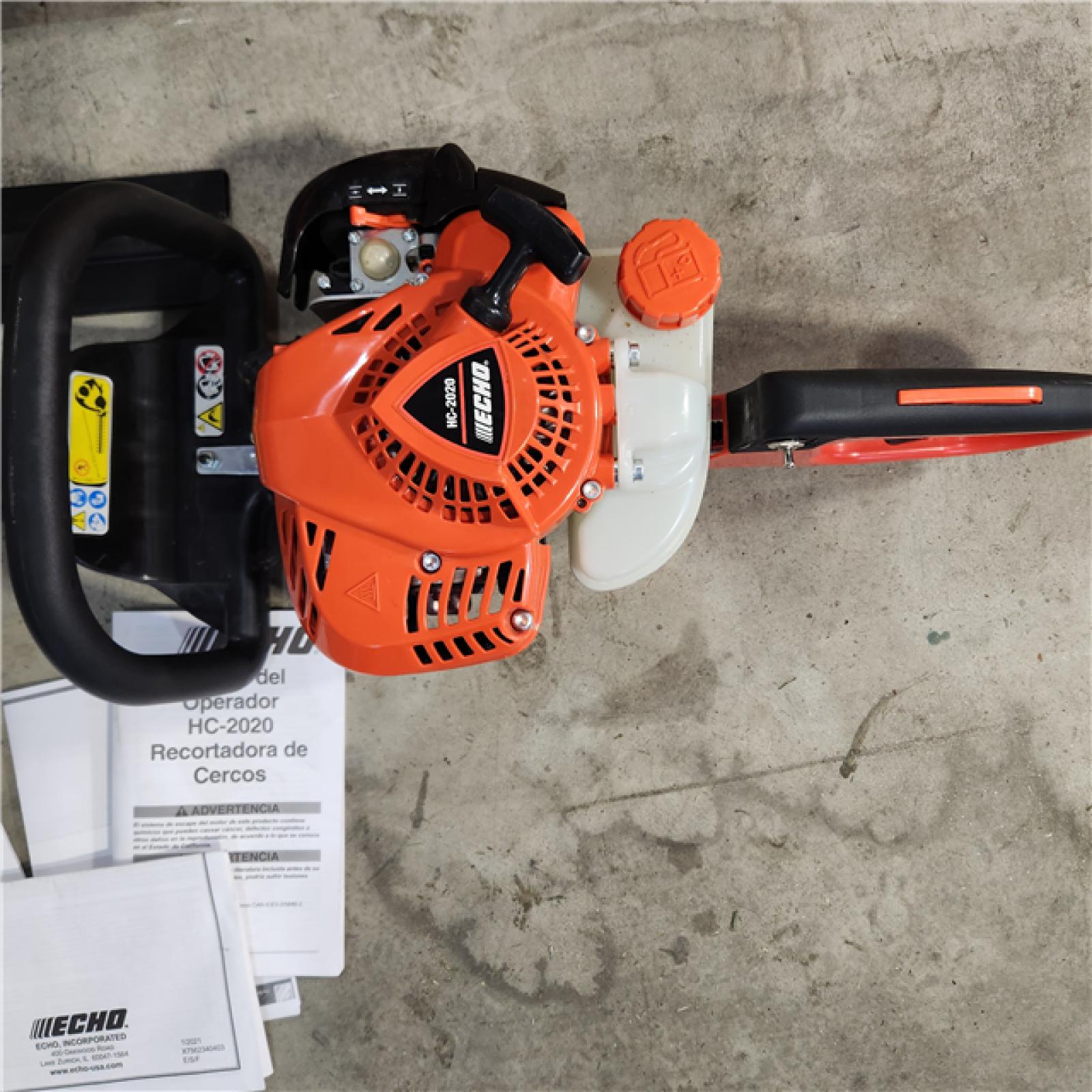 Houston location- AS-IS Echo 20 21.2cc Hedgetrimmer ( Appears in good condition)