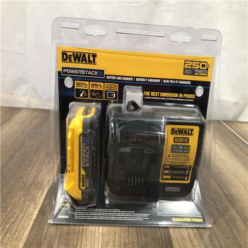 NEW- DEWALT 20V MAX XR POWERSTACK Lithium-Ion Battery Starter Kit