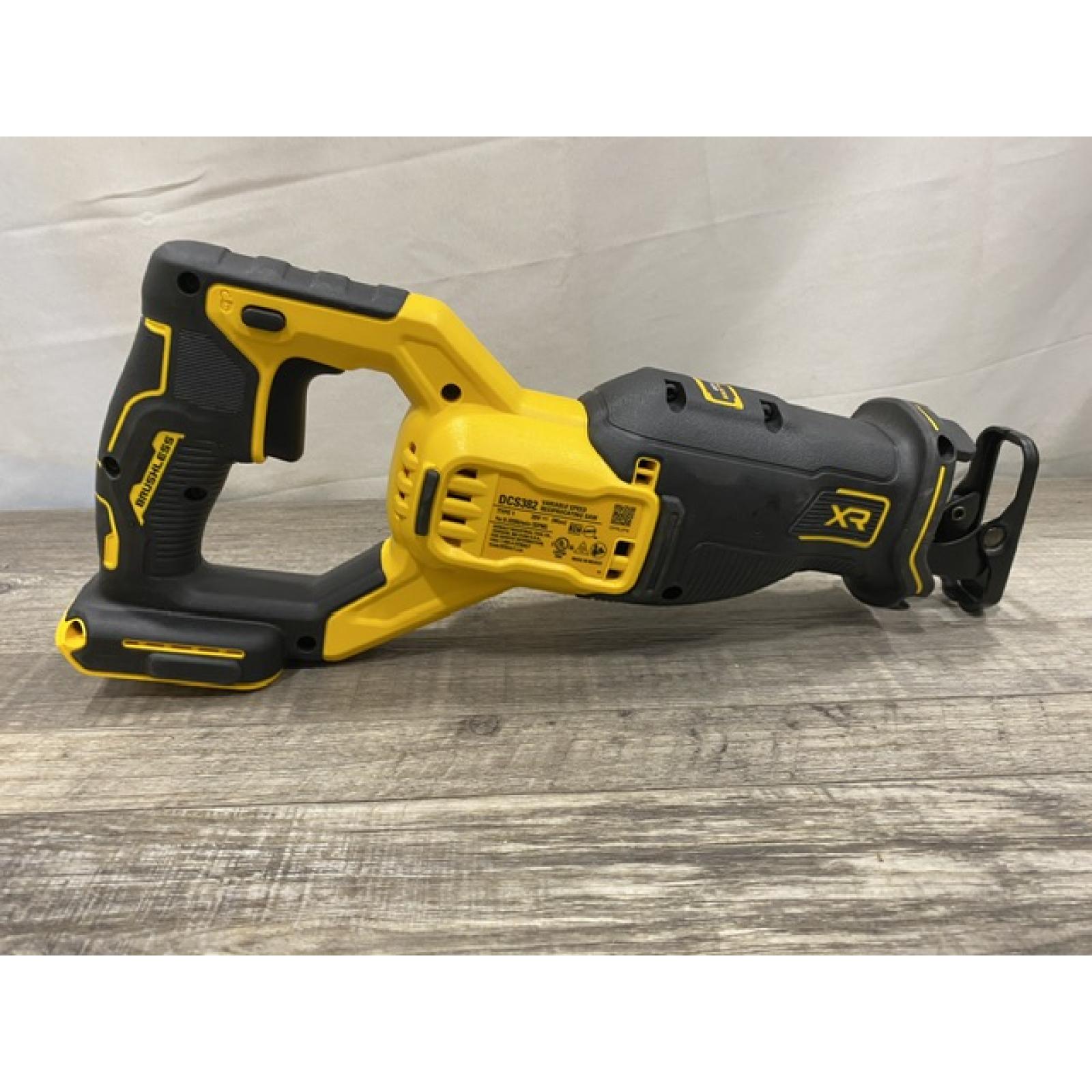AS-IS DEWALT 20V MAX Cordless Brushless Reciprocating Saw (Tool Only)