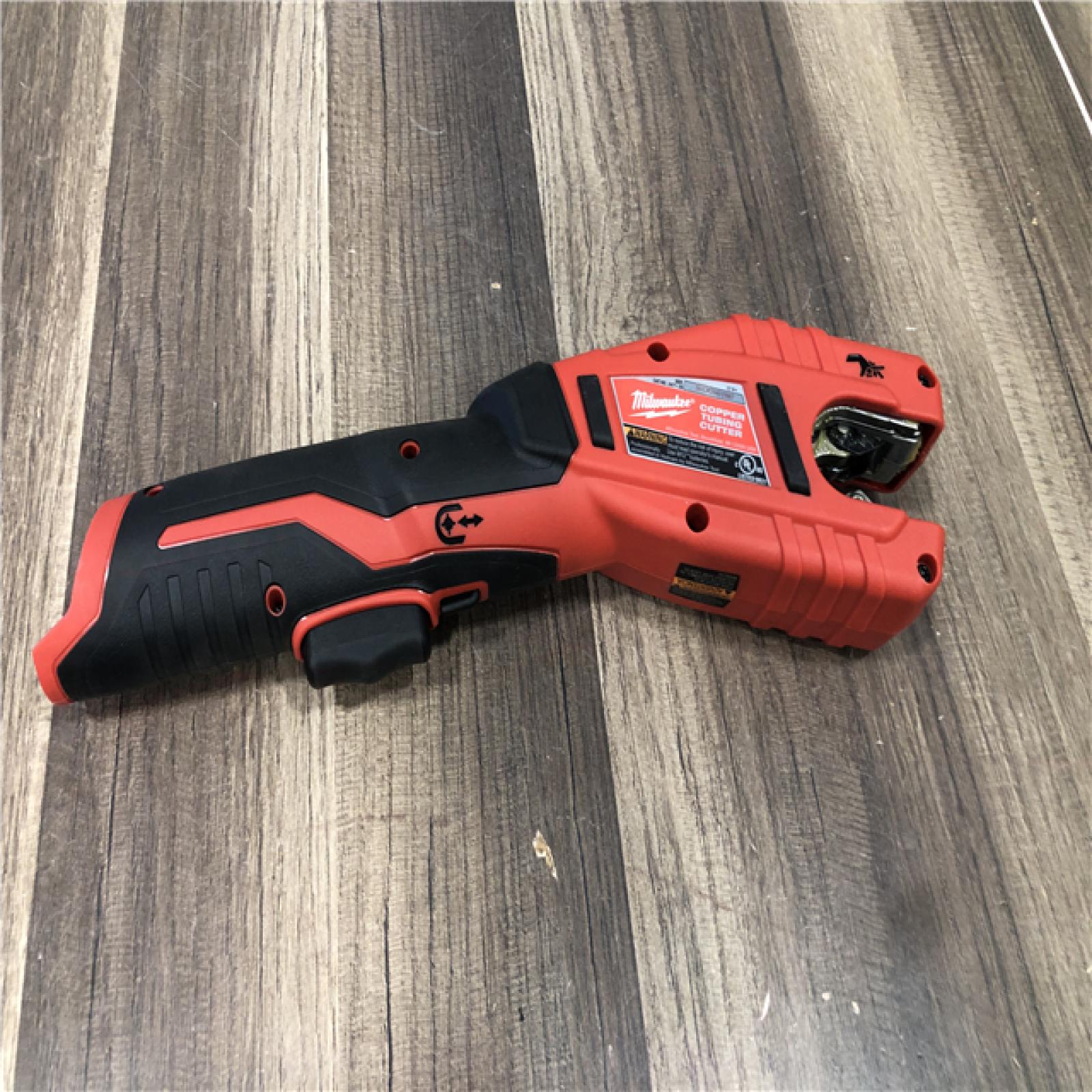 AS-IS Milwaukee M12 12V Lithium-Ion Cordless Copper Tubing Cutter (Tool-Only)