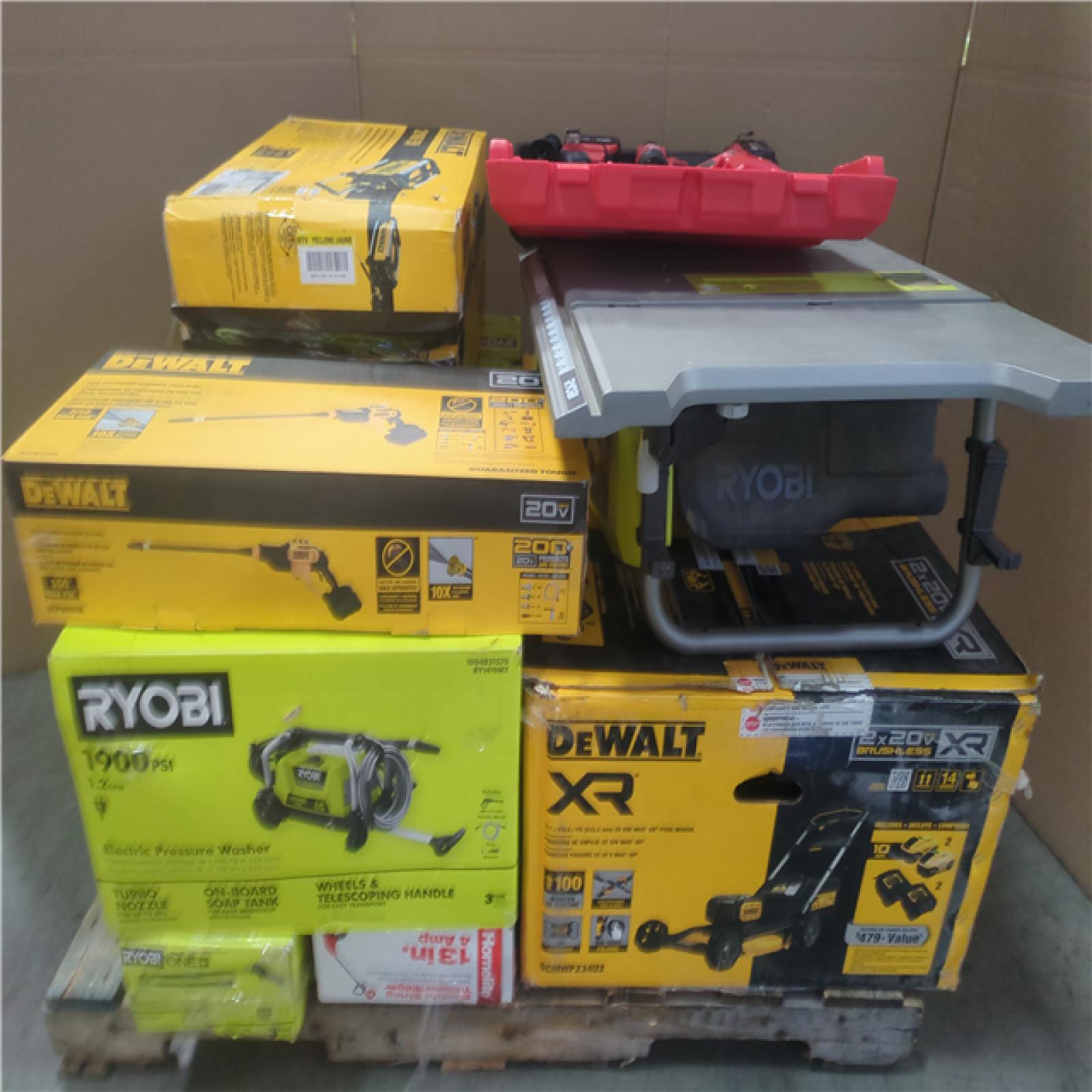 CALIFORNIA AS-IS TOOL PALLET