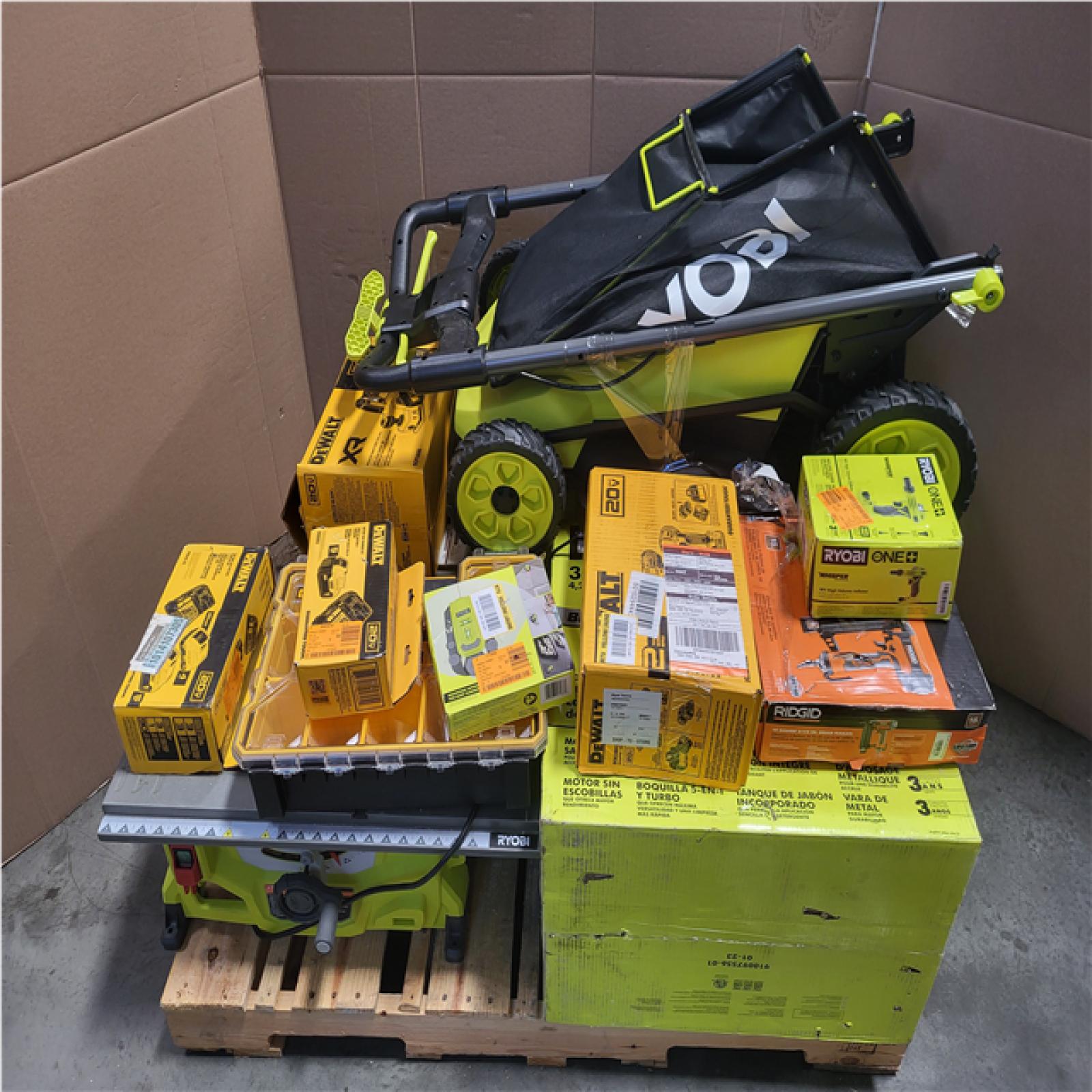 CALIFORNIA AS-IS TOOL PALLET