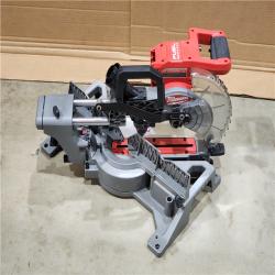 HOUSTON LOCATION - AS-IS Milwaukee M18 FUEL 7-1/4 in. Cordless Brushless Dual-Bevel Sliding Compound Miter Saw (Tool Only)