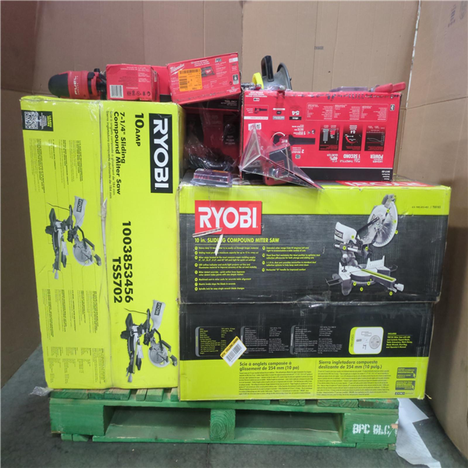 CALIFORNIA AS-IS TOOL PALLET