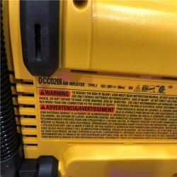 AS-IS DEWALT 20V MAX Cordless Electric Portable Inflator (Tool Only)