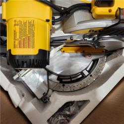 LIKE NEW- DeWalt 15 Amp Corded 12 in. Compound Double Bevel Miter Saw