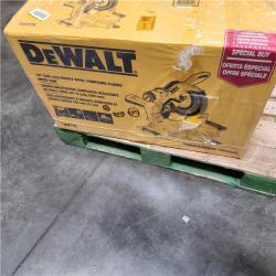 NEW- DeWalt 15 Amps 12 in. Corded Dual-Bevel Sliding Compound Miter Saw