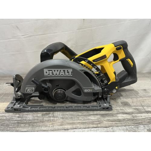 AS-IS DEWALT FLEXVOLT 60V MAX Cordless Brushless 7-1/4 in. Wormdrive Style Circular Saw (Tool Only)