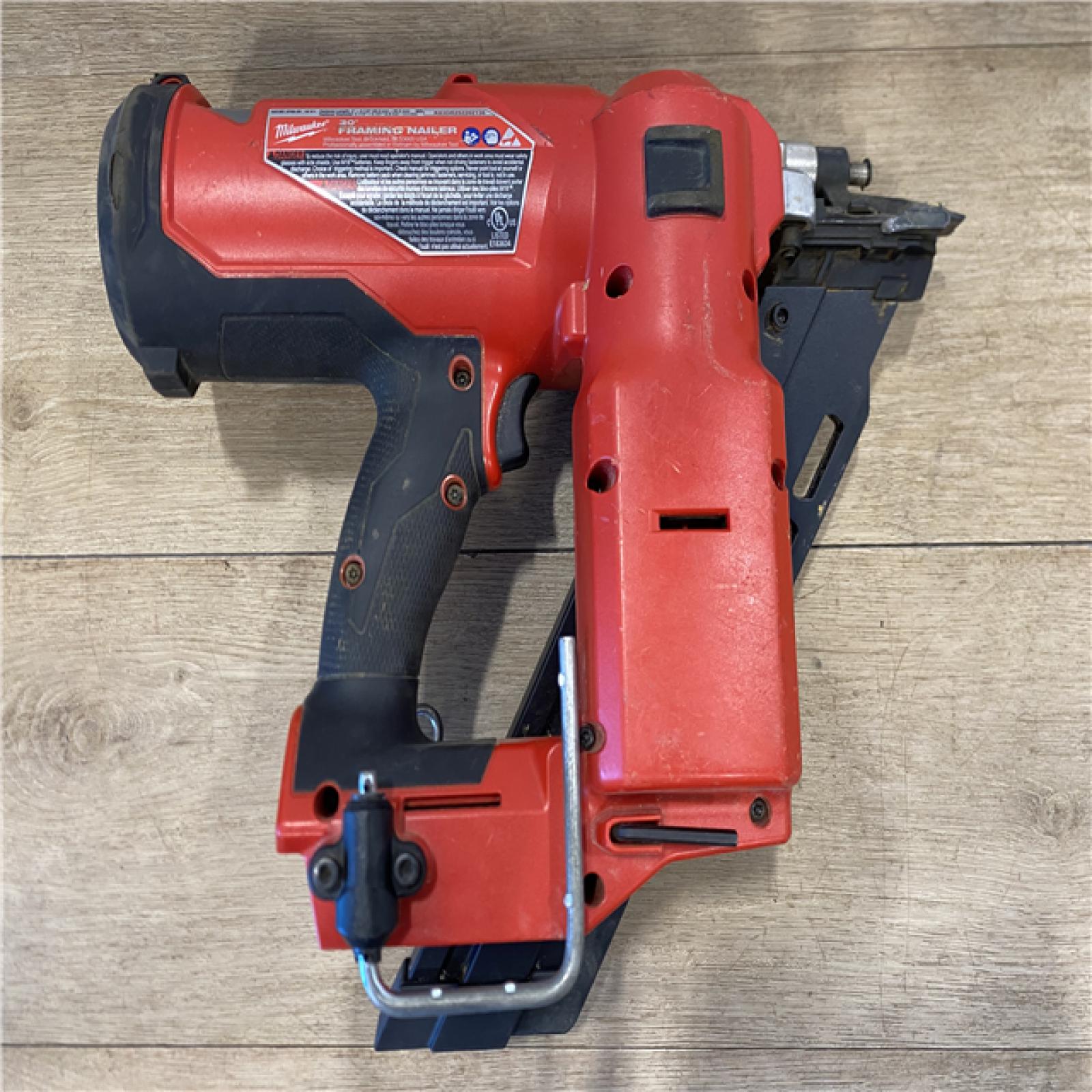 AS-IS Milwaukee FUEL 3-1/2 in. 18-Volt 30-Degree Lithium-Ion Brushless Cordless Framing Nailer (Tool-Only)
