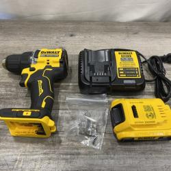 AS-IS DEWALT Atomic 20V Lithium-Ion Cordless Compact 1/2 in. Drill/Driver Kit
