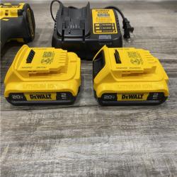 AS-IS DEWALT 20V MAX Lithium-Ion Cordless Brushless 1/2 in. Drill Driver Kit