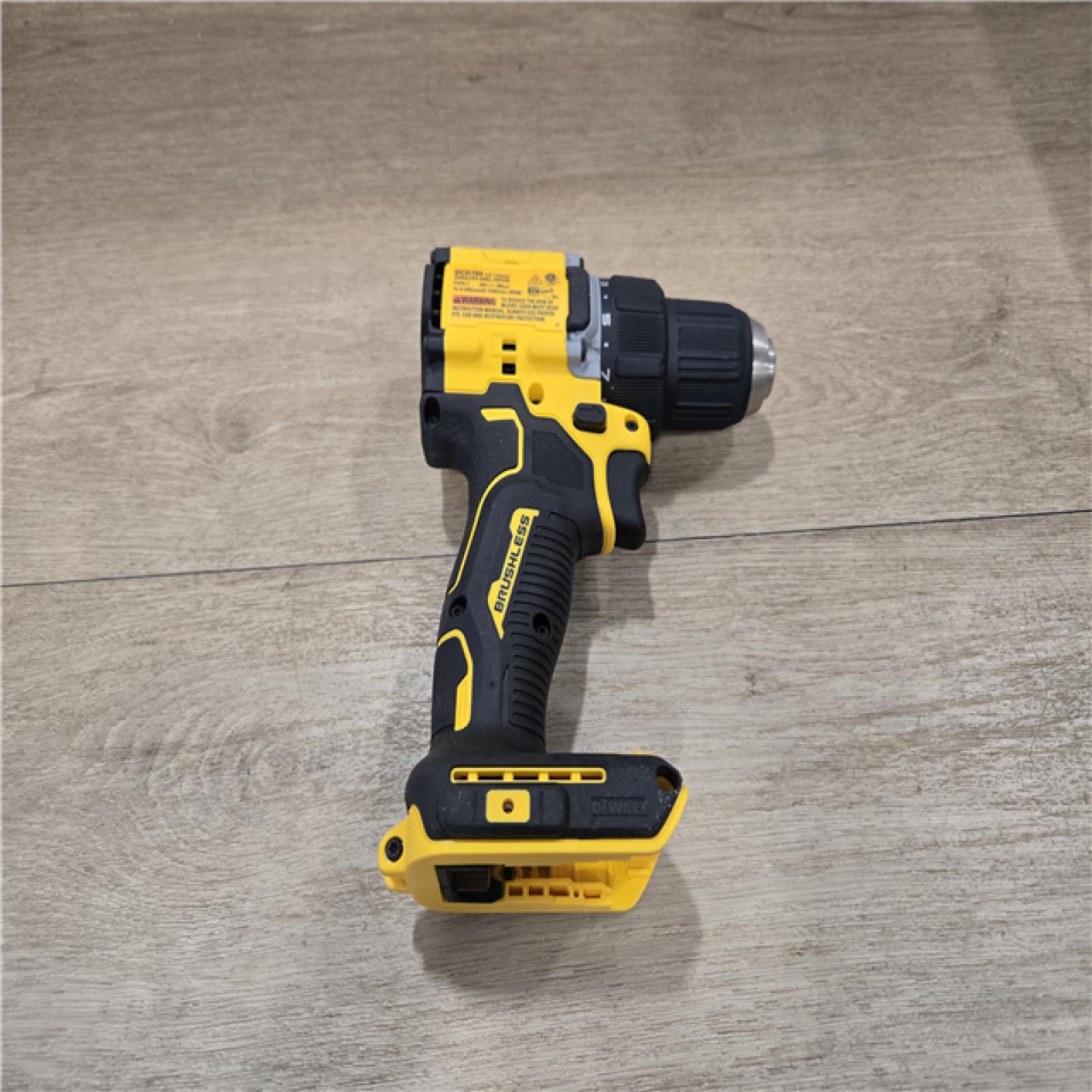 AS-IS DEWALT ATOMIC 20-Volt MAX Cordless 1/2 in. Drill Driver (Tool-Only)