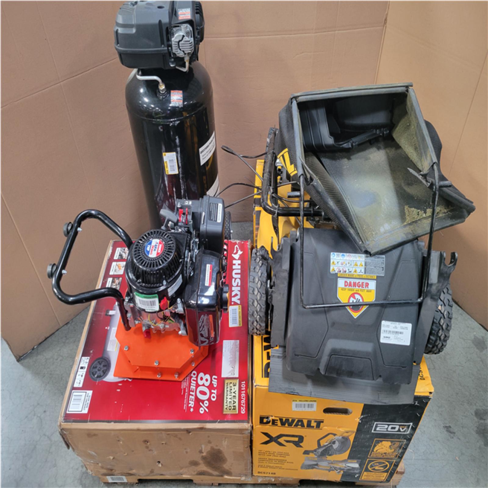 CALIFORNIA AS-IS OUTDOOR POWER EQUIPMENT