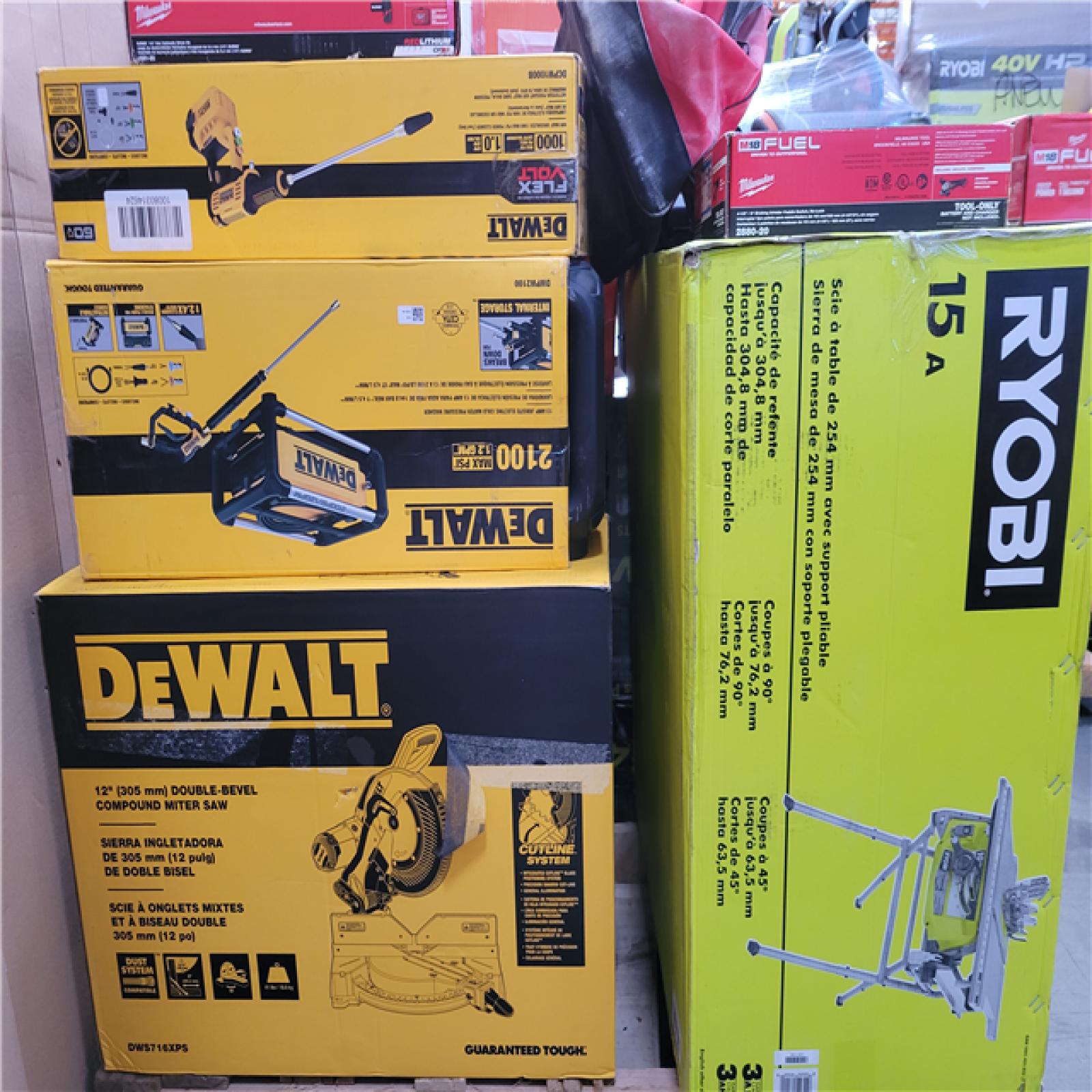 CALIFORNIA AS-IS TOOL PALLET