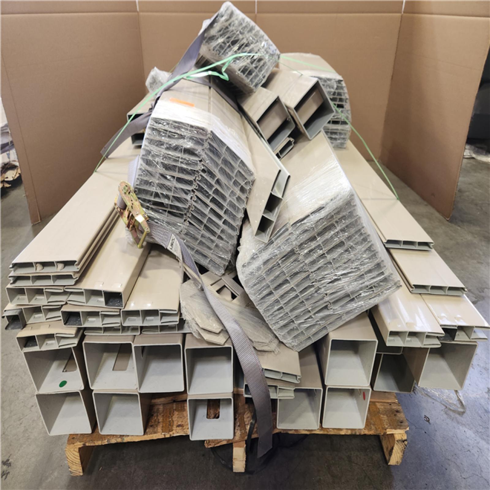 Phoenix Mixed Weatherables White Vinyl Fence Pieces