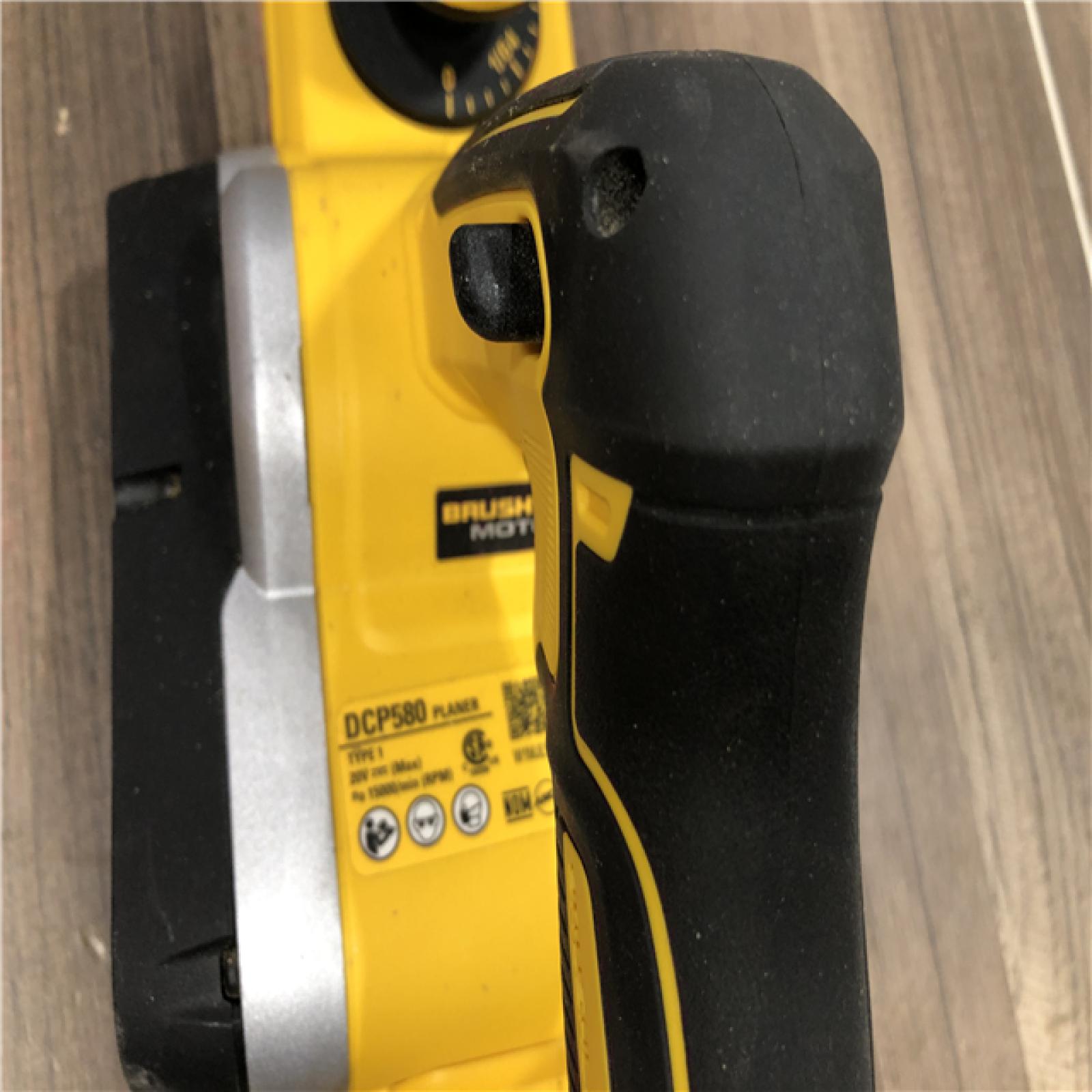AS-IS DEWALT 20V MAX XR Cordless Brushless 3-1/4 in. Planer (Tool Only)
