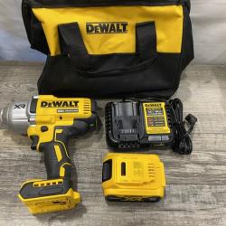 AS-IS DEWALT 20V MAX Lithium-Ion Cordless 1/2 in. Impact Wrench Kit