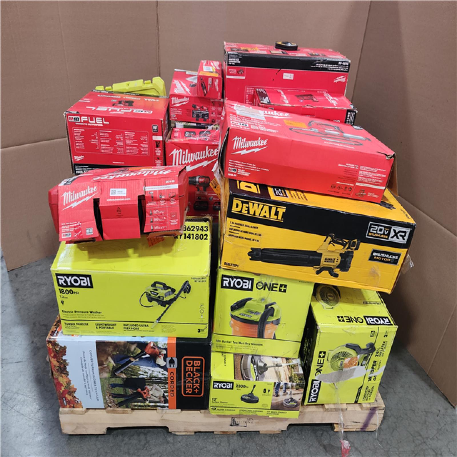 CALIFORNIA AS-IS TOOL PALLET
