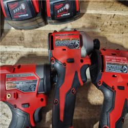 Houston Location Milwaukee Drills QTY/2 and Fuel Impact and Batteries QTY/3 with Charger