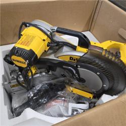 AS-IS DeWalt 15 Amp Corded 12 in. Compound Double Bevel Miter Saw