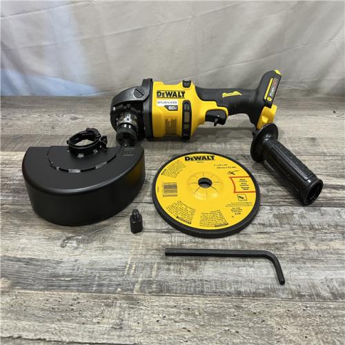 AS-IS DEWALT FLEXVOLT 60V Cordless 7 in. Angle Grinder (Tool-Only)