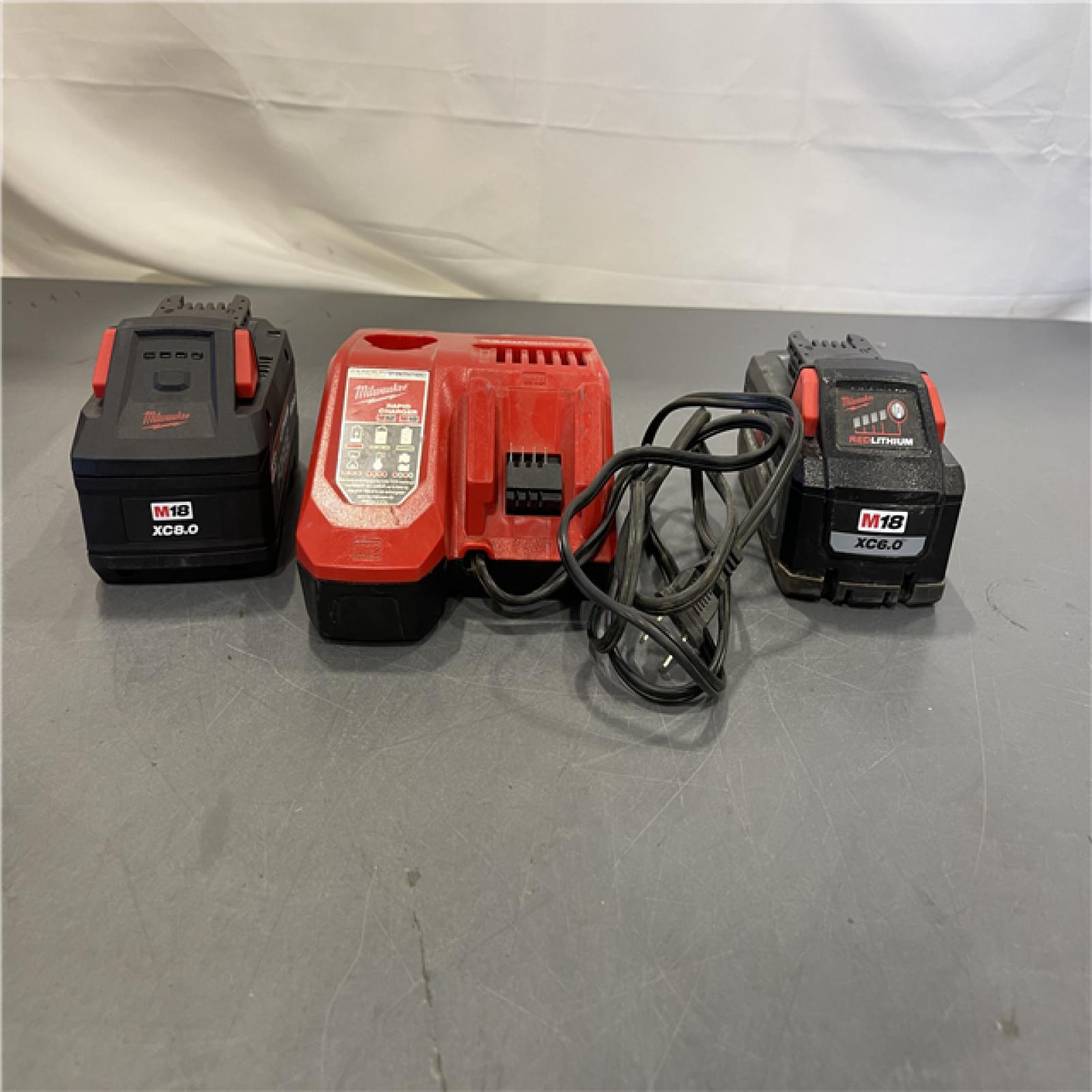 AS-IS - Milwaukee 18-Volt Lithium-Ion High Output Starter Kit