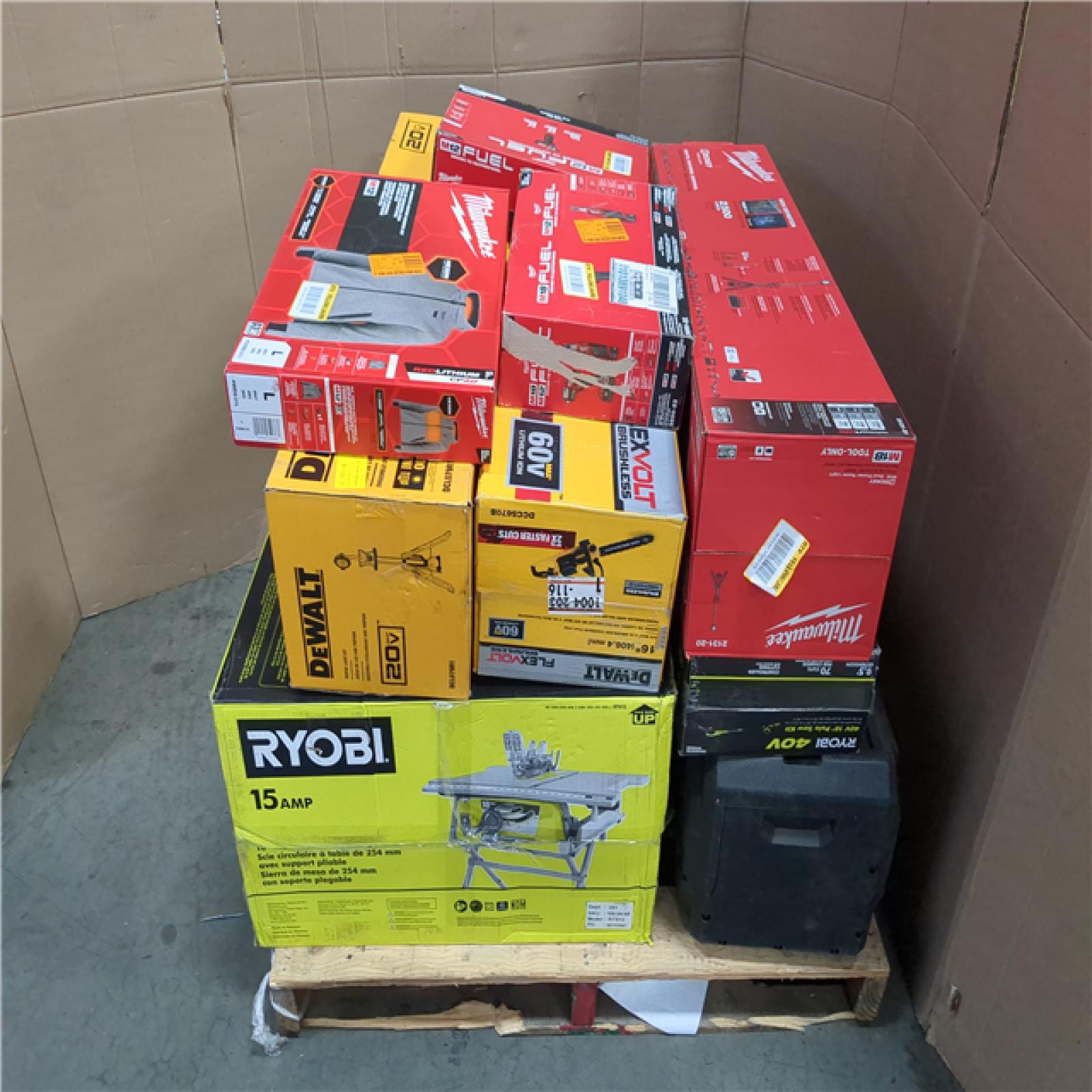 CALIFORNIA AS-IS TOOL PALLET