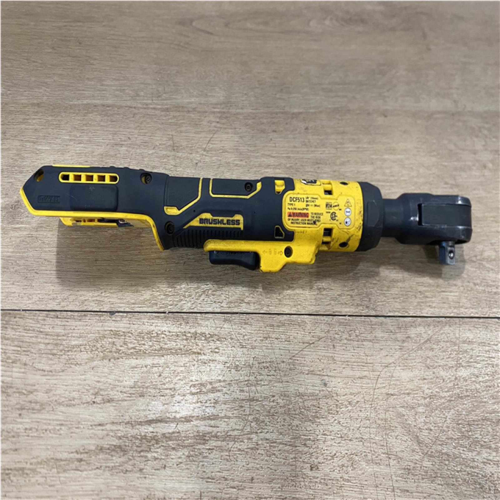 AS-IS DEWALT ATOMIC 20V MAX Cordless 3/8 in. Ratchet (Tool Only)