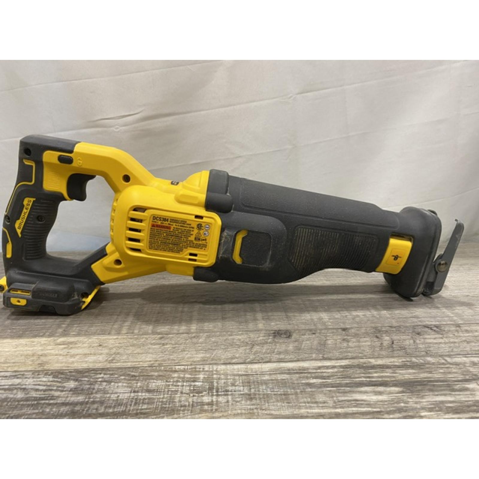 AS-IS DEWALT 20-Volt XR Cordless Reciprocating Saw (Tool Only)