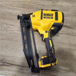 Phoenix Location Appears NEW DEWALT 20V MAX XR Lithium-Ion Electric Cordless 16-Gauge Angled Finishing Nailer (Tool Only) DCN660B