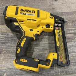 AS-IS DEWALT 20V MAX XR Lithium-Ion Cordless 18-Gauge Narrow Crown Stapler Kit