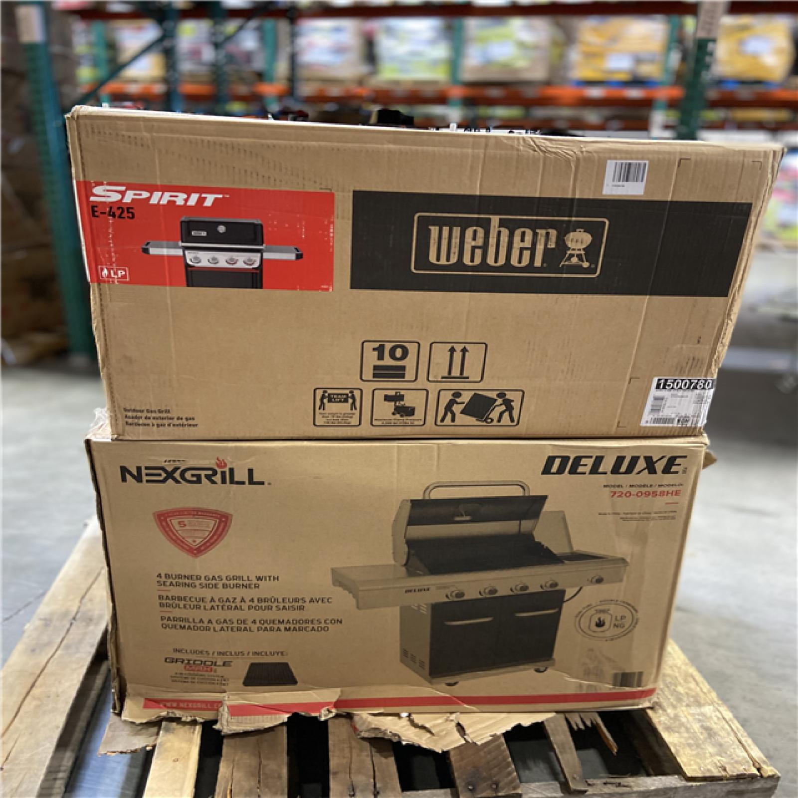 DALLAS LOCATION - MIXED GRILL PALLET - (2 UNITS)
