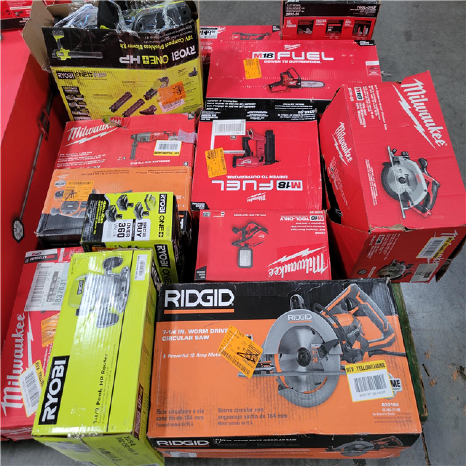 CALIFORNIA AS-IS TOOL PALLET