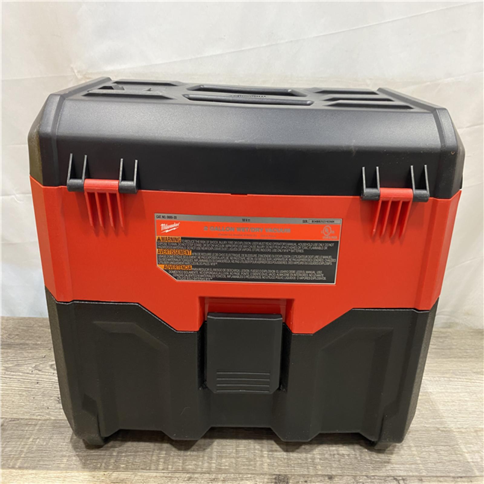 AS-IS Milwaukee 18-Volt 2 Gal. Lithium-Ion Cordless Wet/Dry Vacuum (Vacuum-Only)