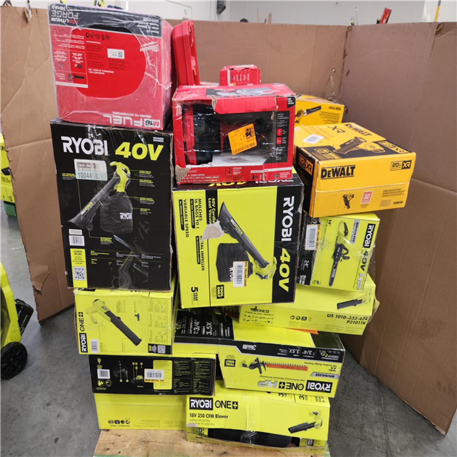 CALIFORNIA AS-IS TOOL PALLET