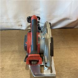 AS-IS Milwaukee FUEL 18V Lithium-Ion Brushless Cordless 6-1/2 in. Circular Saw (Tool-Only)
