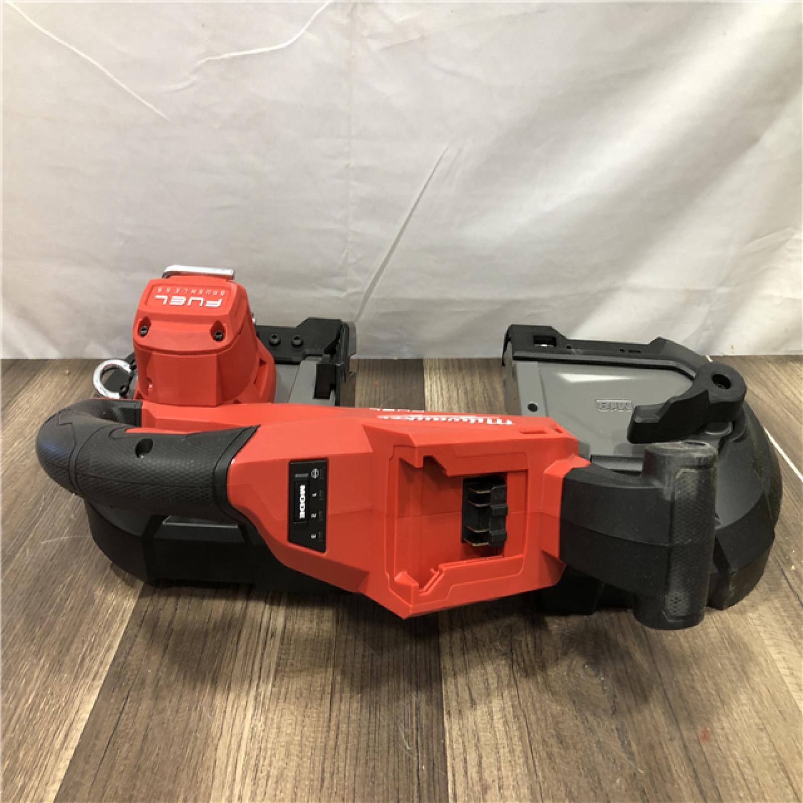 AS-IS Milwaukee  FUEL 18V Lithium-Ion Brushless Cordless Deep Cut Band Saw (Tool-Only)