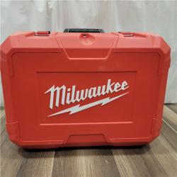 LIKE NEW! Milwaukee M18 2000 Ft. Red Exterior Rotary Laser Level Kit with Receiver, Receiver Clamp, Tripod, and Grade Rod