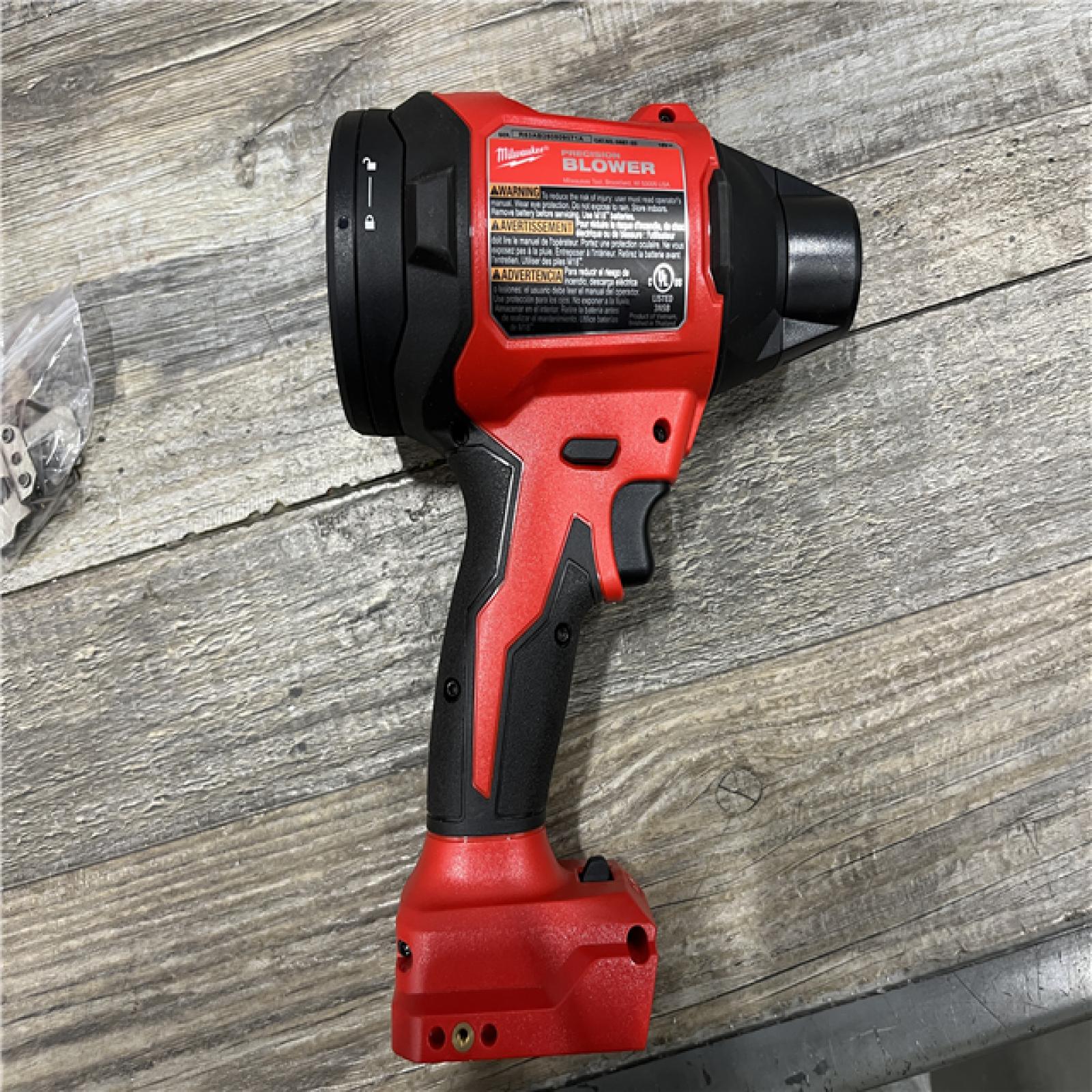 AS-IS Milwaukee 18V Lithium-Ion 570 MPH Brushless Cordless Precision Blower (Tool-Only)