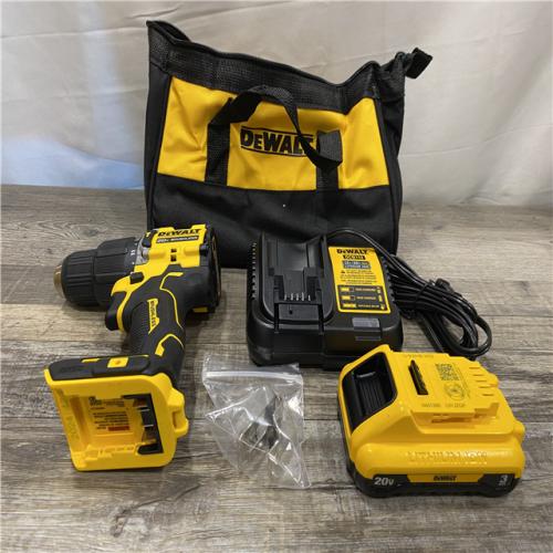 AS-IS DEWALT ATOMIC 20V Cordless 1/2 in. Compact Hammer Drill Kit