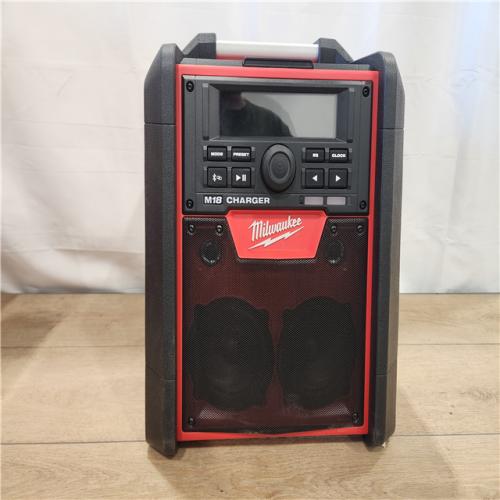 AS-IS- Milwaukee M18 Lithium-Ion Cordless Jobsite Radio/Charger