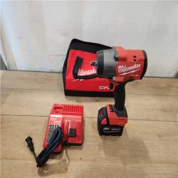 AS-IS- Milwaukee FUEL 18V Lithium-Ion Brushless Cordless 1/2 in. Impact Wrench w/Friction Ring Kit