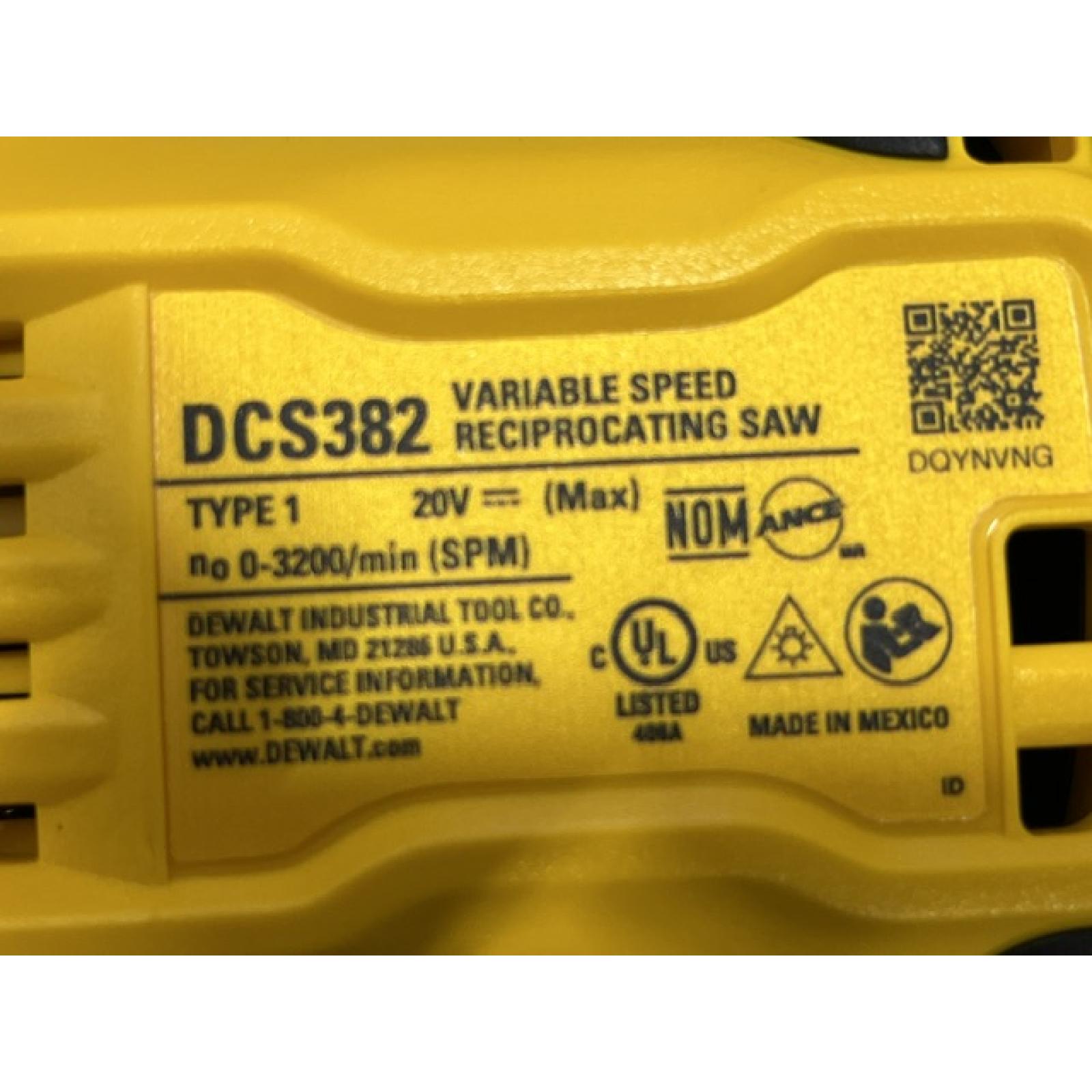 AS-IS Dewalt DCK449E1P1 20V MAX XR Brushless Lithium-Ion 4-Tool Combo Kit with (1) 1.7 Ah and (1) 5 Ah Battery